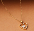Heart Of Diamonds Necklace