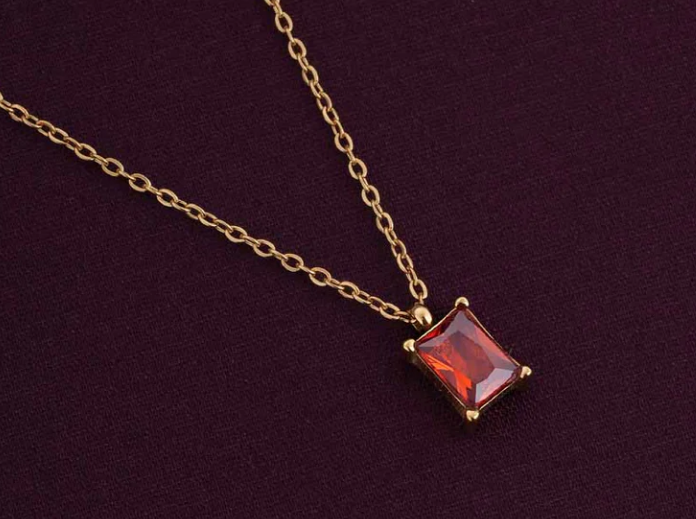 Red Garnet Necklace