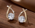 Cross Bling Earrings