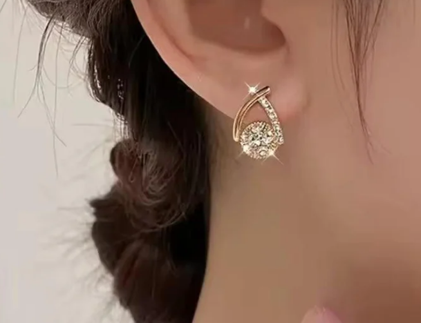 Cross Bling Earrings