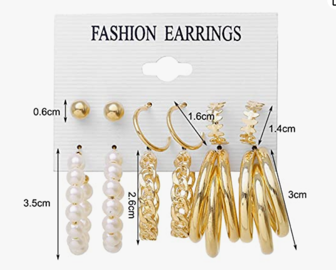 Combo Celebrity Inspired Earrings