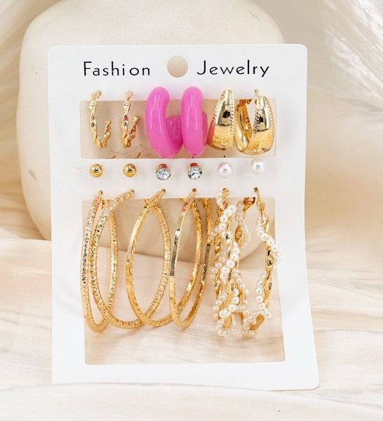 Set of 6 Earrings