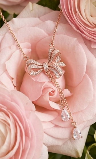 Eternal Bow Necklace