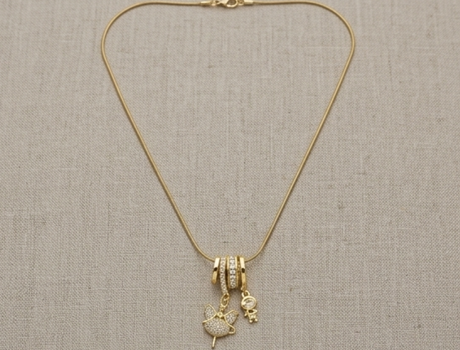 Kitten Foxy Charms Necklace