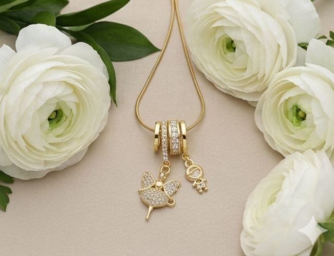 Kitten Foxy Charms Necklace