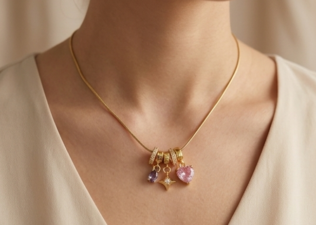 Sparkling Charms Necklace