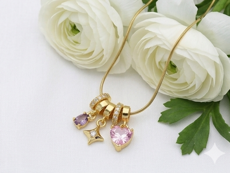 Sparkling Charms Necklace