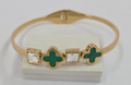 Green Charm Bracelet