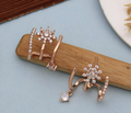 Embrace Rose Earrings