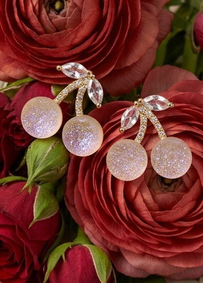 Cherry Dove Earrings