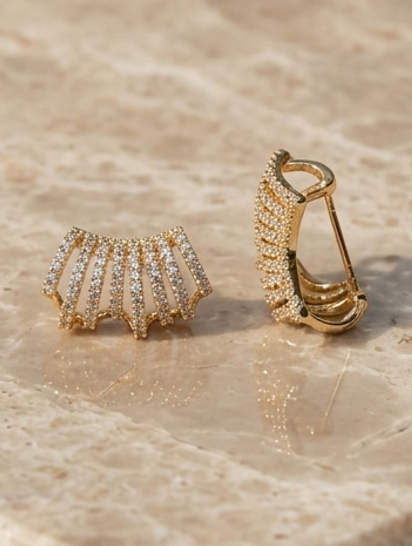 Gold Hoop Earrings
