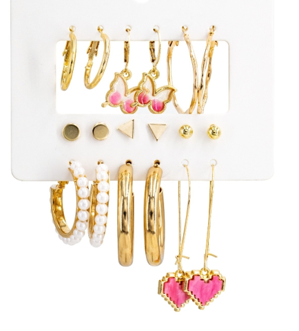Butterfly Gold Celebrity Earrings