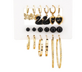 Gold Blackish Celebrity Earrings