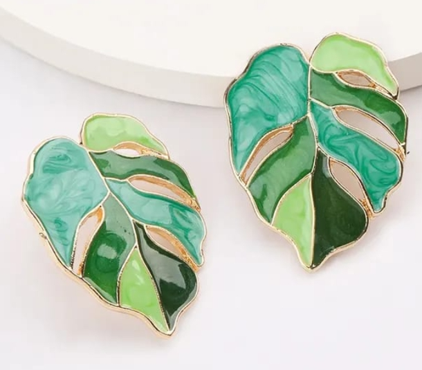 Leafy Earrings