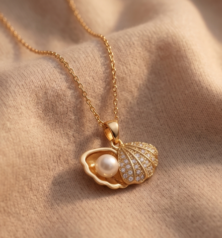 Heart Shell Necklace