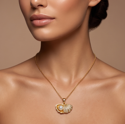 Heart Shell Necklace