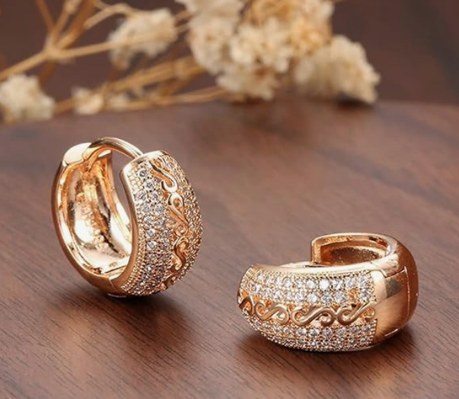 Gold Hoop Earrings