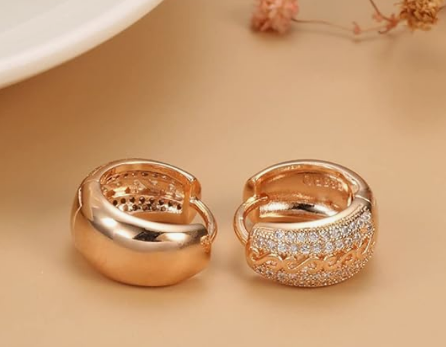 Gold Hoop Earrings
