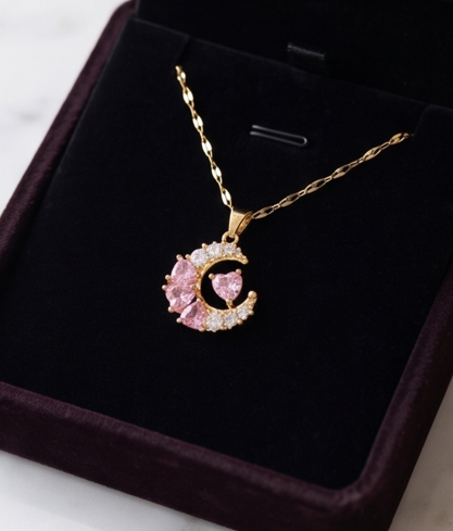 Love Moon Necklace