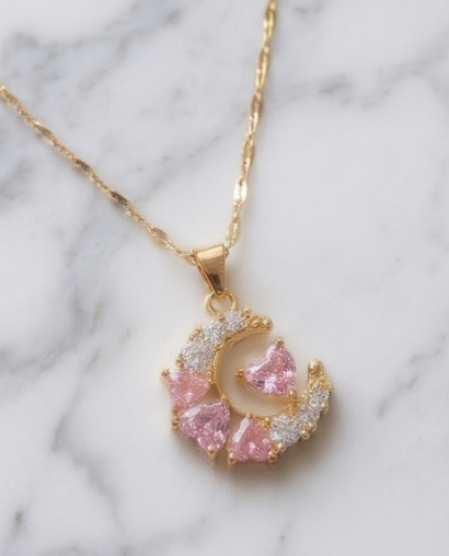 Love Moon Necklace