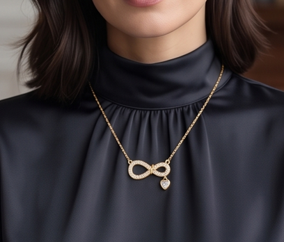 Infinite Loop Necklace
