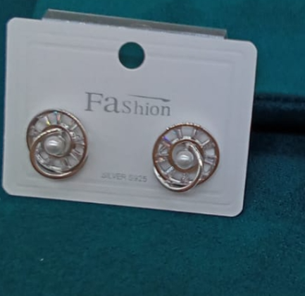 Silver Tangle Earrings