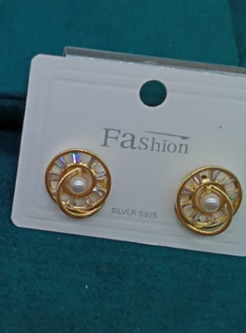 Golden Tangle Earrings
