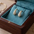 Dainty Diamond Earrings