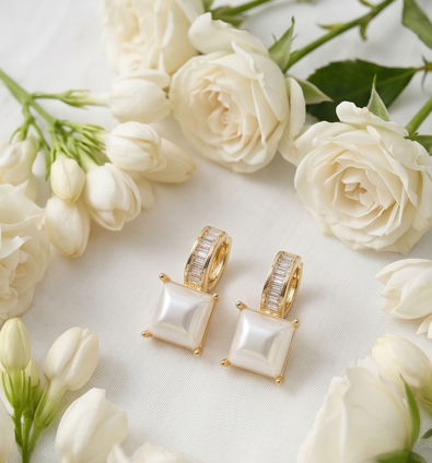 Goldie Pearl Earrings