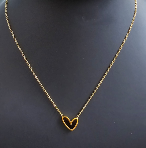 Heart and Love Necklace