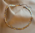 Triple Snake Chain Necklace