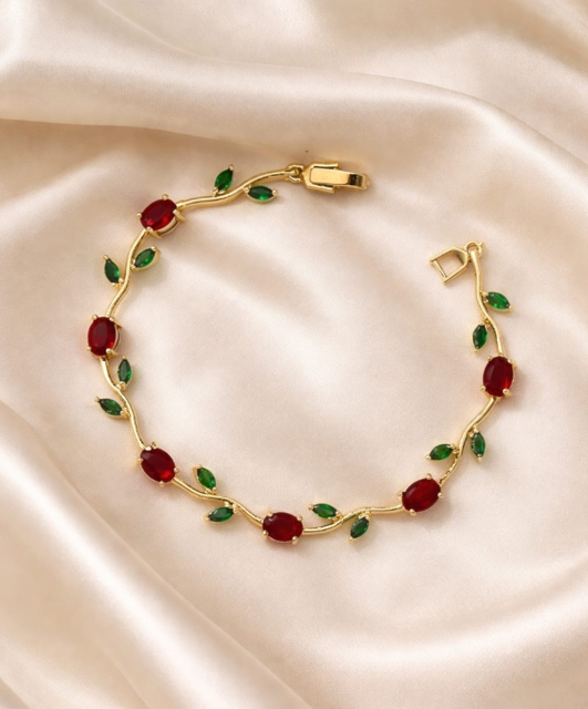 Heart of Ocean Red Bracelet