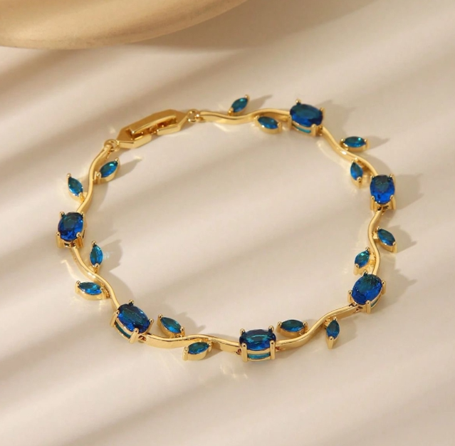 Heart of Ocean Blue Bracelet
