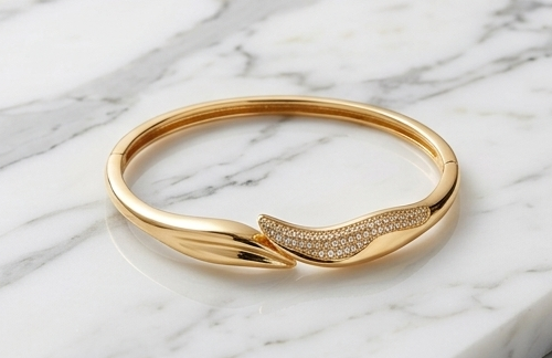 Modern Golden Bracelet