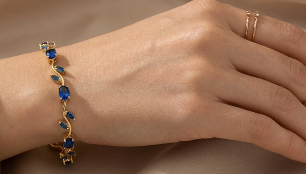 Heart of Ocean Blue Bracelet