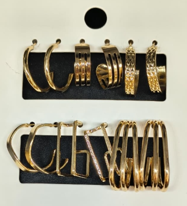 Celebrity Inspired Combo Earrings