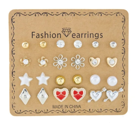 24 Set of Celebrity Inspired Earrings