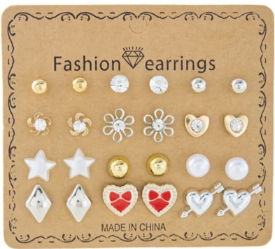 24 Set of Celebrity Inspired Earrings