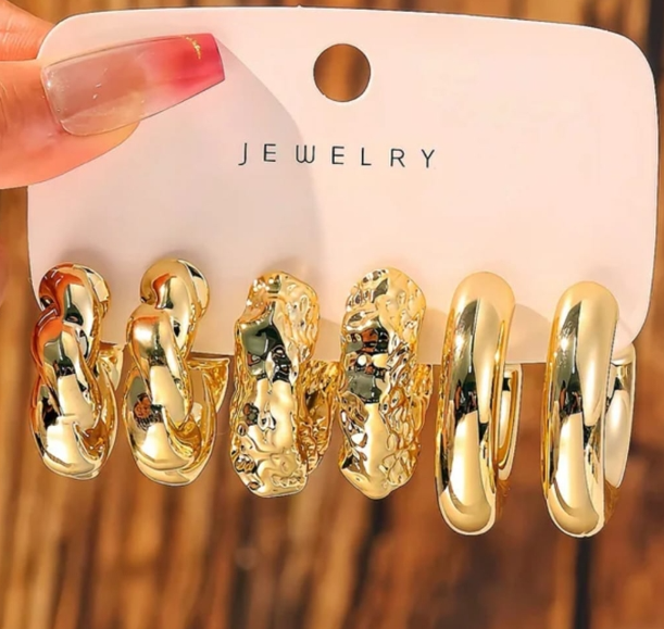 Set of 3 Earrings