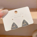 Triangled Twisted Earrings