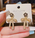 Bow Drop Earrings
