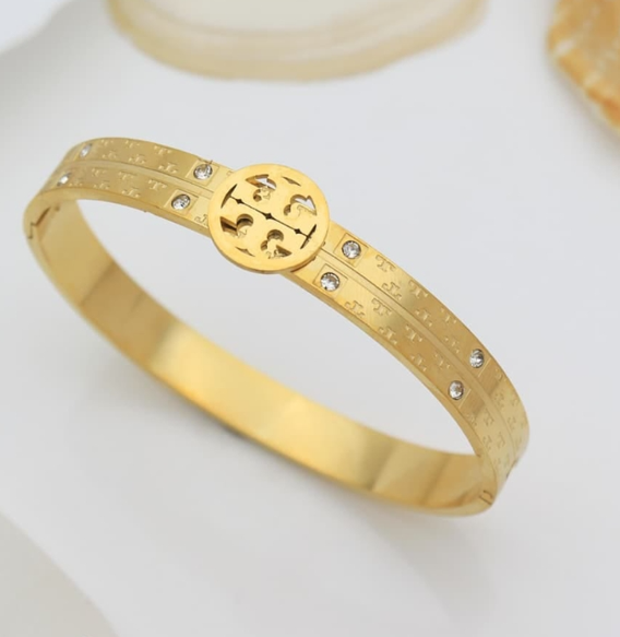 Intricate Gold Bracelet