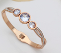 Rose Gold Stones Bracelet