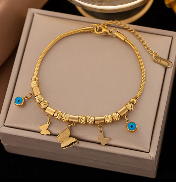 Butterfly Gold Bracelet