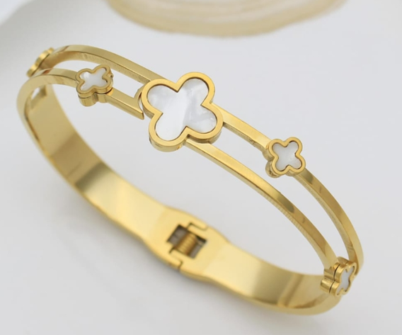 White Clover Bracelet