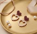 King Of Heart Earrings