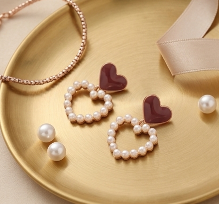 King Of Heart Earrings