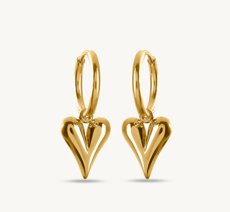 Charm Heart Earrings