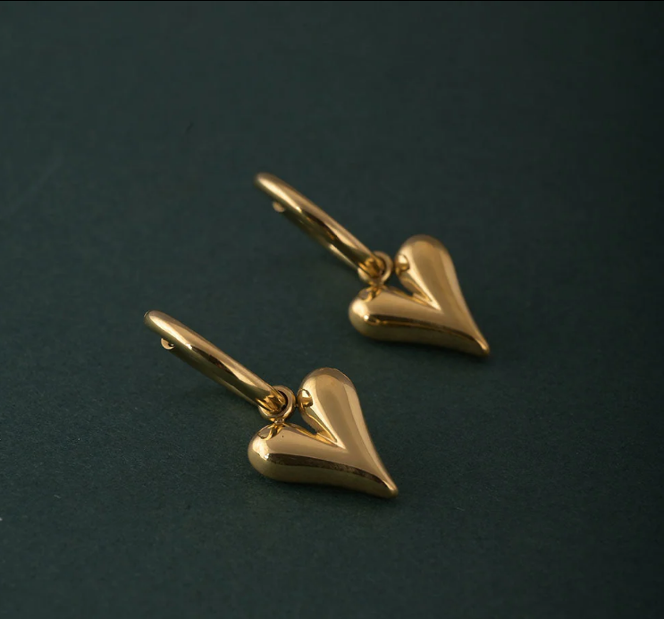 Charm Heart Earrings