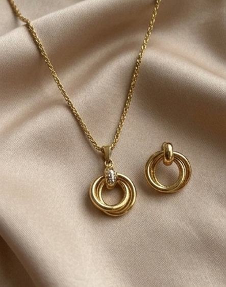 Hoop Set Necklace